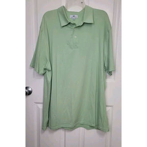 Fish Hippie Beacham Solid Polo Mint Green Size 3XL